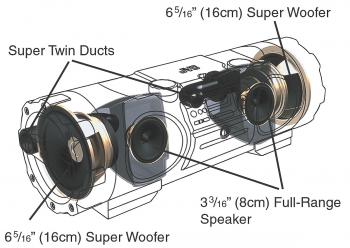 jvc super woofer