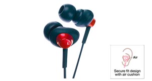 Air-Cushion Headphones - HA-FX66R - Features