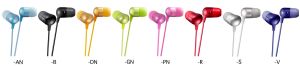 Marshmallow Inner Ear Headphones - HA-FX35-N - Specification