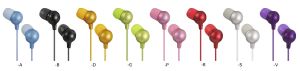 Marshmallow Inner-ear Headphones - HA-FX30 - Features
