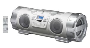 Powered Woofer CD System - RV-NB20W - Features